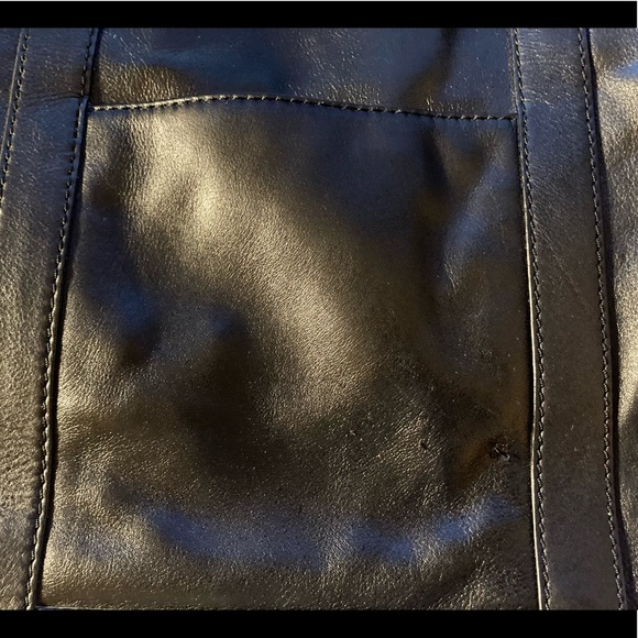 MARGOT NEW YORK Women\'s Black Leather Bag